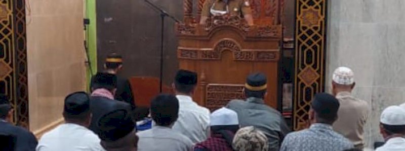 Camat Tamalanrea Sampaikan Tupoksi "Satgas Raika" pada Safari Ramadhan di Mesjid Al Muamalah BTP