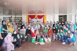 Kolaborasi IKVI-PTVI Salurkan Ratusan Bantuan Paket Sembako Gratis