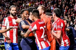 Gagal Tembus Semifinal Liga Champions, Atletico Madrid Rusuh dengan Manchester City