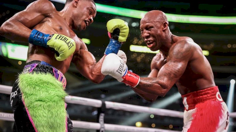 Errol Spence vs Yordenis Ugas (foto / IG Showtime Boxing)