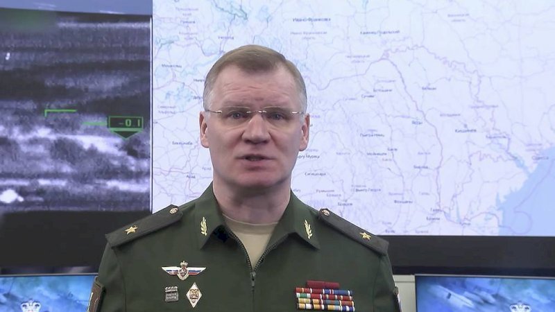 Juru Bicara Kementerian Pertahanan Rusia Mayor Jenderal Igor Konashenkov (Foto TASS)