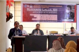 Ketua DPRD Kota Makassar Sosialisasi Perda Perumda Air Minum