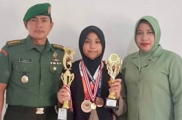 Siswa SMP Islam Athirah 1 Makassar Sabet Medali Emas Ajang OMMI 2022