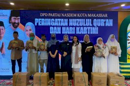 Fatmawati Rusdi dan NasDem Makassar Peringati Nuzulul Qur'an dan Hari Kartini