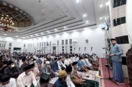 Hari Kelima Tarawih Keliling, Bupati Gowa Sampaikan Program Prioritas