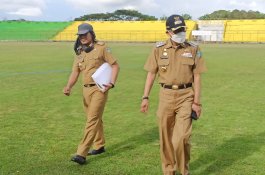 Terus Berbenah, Stadion Gelora BJ Habibie Kini 75 Persen