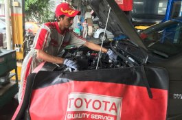 Kalla Toyota Siapkan Service Point Siaga di Jalur Mudik Makassar-Parepare