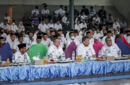 Penuh Khidmat, Pejabat dan Karyawan PDAM Makassar Bersilaturahmi jelang Hari Raya Idul Fitri 1443 H