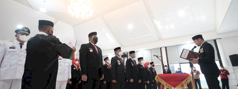58 Pejabat Pemkab Gowa Dilantik