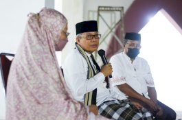 Persiapan Salat ID, Taufan Pimpin Rapat Inrernal di Masjid Terapung BJ Habibie