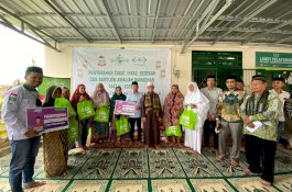 Lazisnu Distribusikan Zakat, Infaq, Sedekah dan Bantuan Amaliyah Ramadan Jelang Idul Fitri