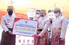 Gubernur Sulsel Berikan Bantuan Keuangan Rp10 Miliar ke Jeneponto