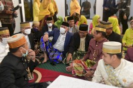 Empat Figur Cagub Sulsel Ngobrol Santai di Akad Nikah Putra Bupati Soppeng