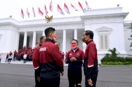 Jokowi Harap Indonesia Masuk 3 Besar di SEA Games 2021 Vietnam