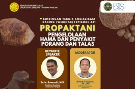 Atasi Hama dan Penyakit Pada Porang dan Talas, Kementan Galakan Penggunaan Pestisida Nabati