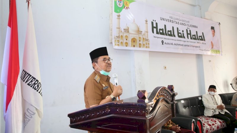 Wali Kota Palopo Hadiri Halal Bihalal Civitas Akademika Unanda