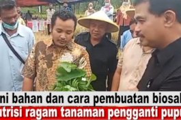 Kementan Perkenalkan Inovasi Bercocok Tanam dengan Teknik Biosaka