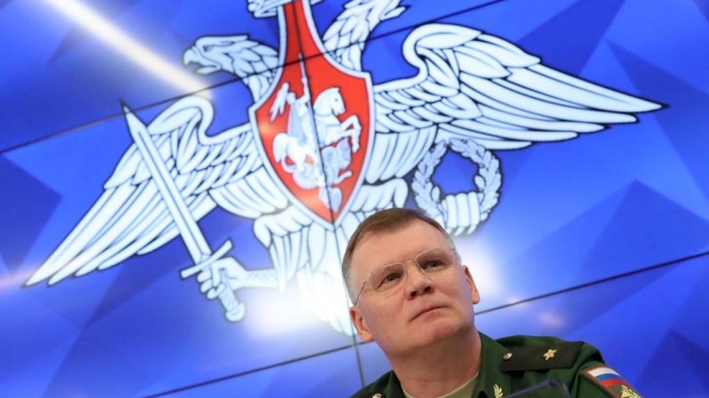 Juru Bicara Kementerian Pertahanan Rusia Letnan Jenderal Igor Konashenkov