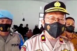 Wakapolres Wajo Pantau Arus Balik di Pelabuhan Bangsalae