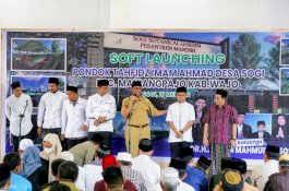 Bupati Wajo Resmikan Pondok Tahfiz Imam Ahmad, Gratis untuk Penghafal Al-Qur'an
