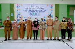 Anggota DPR RI Hasnah Syam Galakkan Germas Lawan Pandemi COVID-19