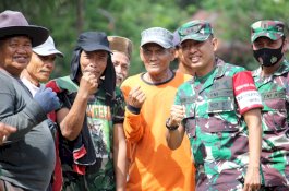 Letkol Inf Muhammad Jaunda Sapa Warga Wajo