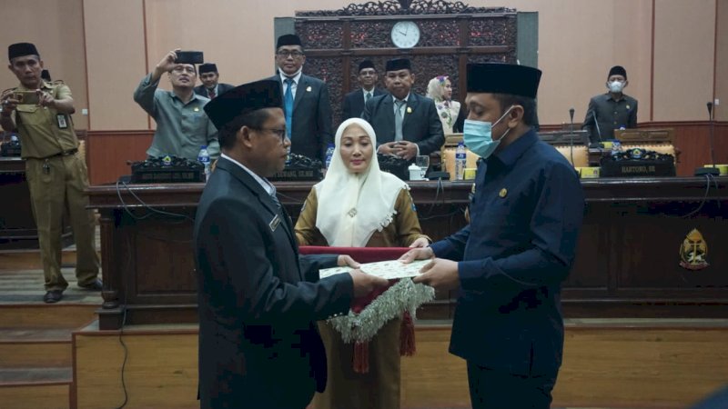 DPRD Gelar Rapat Paripurna LKPJ, Wabup Jeneponto Sebut PAD Capai 99 Miliar