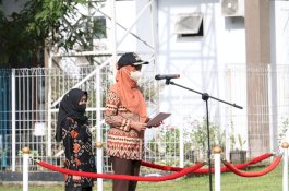 Seluruh ASN Pemkab Luwu Utara Kenakan Batik Rongkong saat Upacara Hardiknas