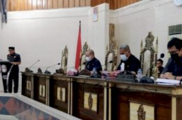 BPK RI Perwakilan Sulsel Serahkan LHP LKPD tahun 2021 ke Wakil Ketua DPRD Wajo Didampingi Bupati 