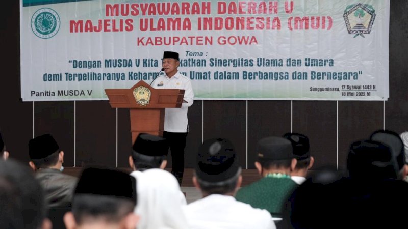 Wabup Gowa: Ulama-Umara Harus Terus Bersinergi