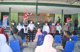 Wakil Wali Kota Parepare Ikut Awasi Penyaluran BLT TNI di Makodim