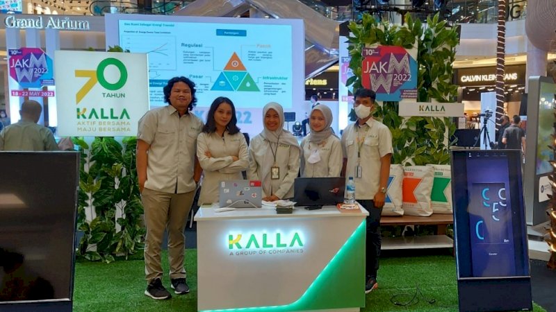 KALLA Ramaikan Jakarta Marketing Week 2022, Hadirkan Konsep Green Energy 