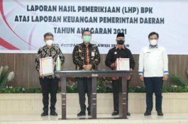 Pemkab Enrekang Raih Opini WTP Empat Kali Beruntun