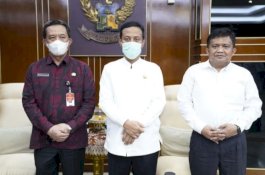 Gubernur Andalan Terima Dirjen Bina Pemdes Kemendagri, Bahas Peta Batas Desa di Sulsel
