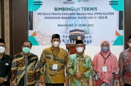 Kemenag dan Kemenkes Latih 71 Orang Petugas Haji Embarkasi Makassar