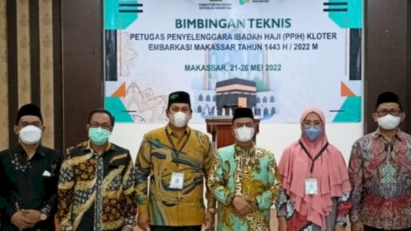 Kemenag dan Kemenkes Latih 71 Orang Petugas Haji Embarkasi Makassar