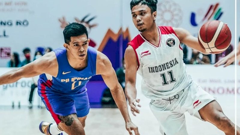 Tim basket putra Indonesia berhasil meraih medali emas usai mengalahkan Filipina di SEA Games 2021