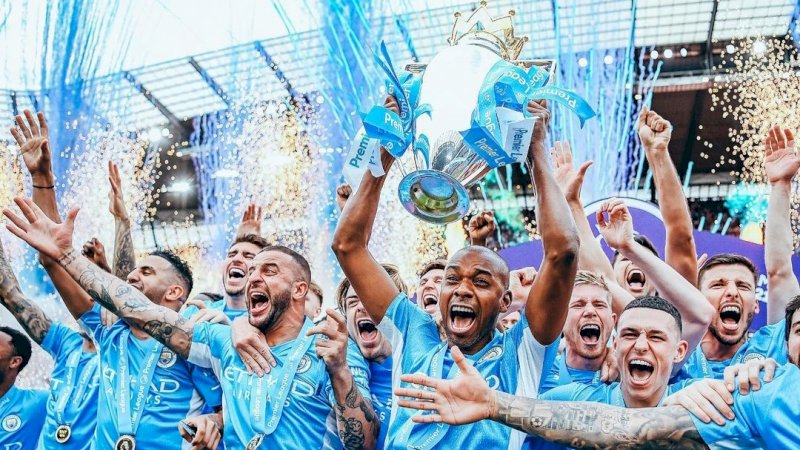 Manchester City keluar sebagai juara Liga Inggris musim 2021/2022. (Foto Instagram/mancity)
