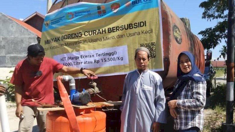 10.000 Liter Minyak Curah Bersubsidi Dikirim ke Luwu Utara