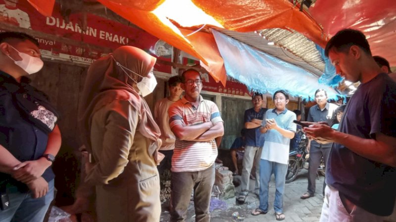 Sosialisasi Pembangunan ke Pedagang, Wabup Maros Suhartina Turun ke Pasar Turikale