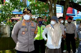 Jelang Pasar Tumpah, Wabup Maros Suhartina Apresiasi Aparat TNI - Polri