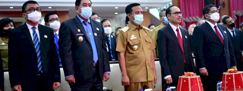 Gubernur Andi Sudirman Sulaiman Kukuhkan Pengurus FK-TSLP Sulsel
