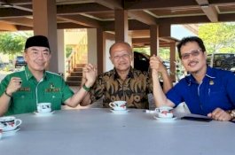 Deklarasi KIB di Prakarsai Golkar, PPP, dan PAN di Jeneponto 