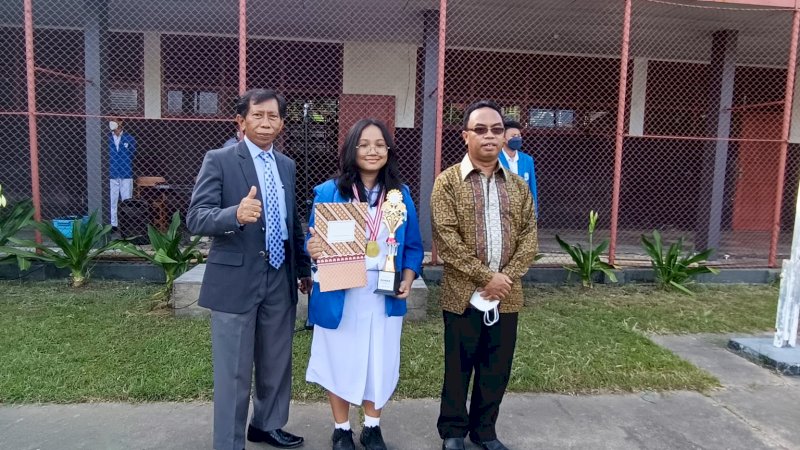 Murid SMA Frater Makassar Raih Dua Medali Dalam NSSC 3.0.