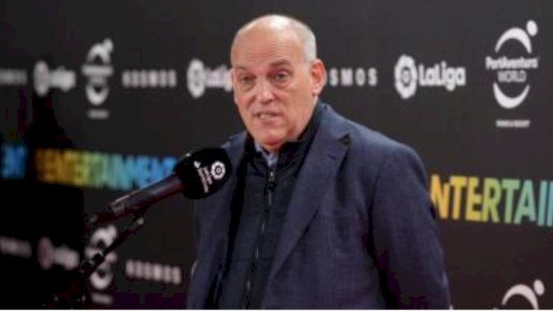 Presiden LaLiga Javier Tebas, (Foto MD: Xavi Jurio)
