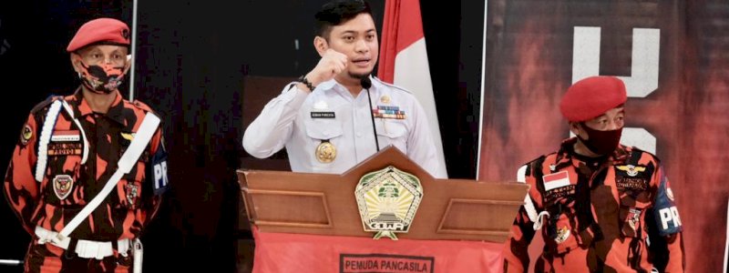 Adnan Ajak Pemuda Pancasila Bangun Daerah Kabupaten Gowa