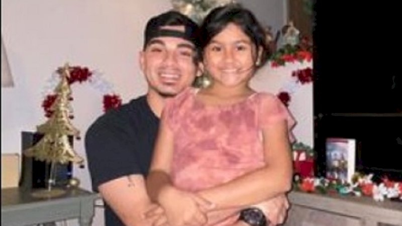 Angel Garza bersama putrinya, Amerie Jo Garza. (Foto: Dokumen pribadi Angel Garza)