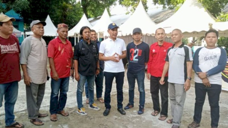 Peninjauan langsung kesiapan panitia milad di Jalan Ir. Sutami tepatnya di SMAN 6 Makassar, Sabtu (28/5/2022).
