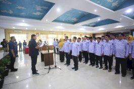 Sekprov Abdul Hayat Lantik Sekda Jeneponto Muh Arifin Nur Sebagai Ketua Kormi 