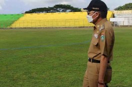 Pembenahan Stadion Gelora BJ Habibie Dikebut, Fokus Tatap Laga Ujicoba PSM Makassar